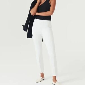 SPANX White Straight Leg Pants
